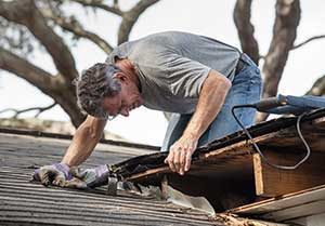 Northern Virginia roofing contractor performing roof leak repair
