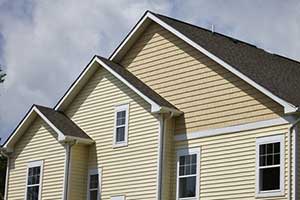 Home siding installation complete after siding repair services