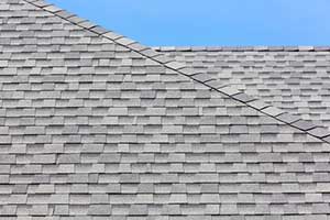 New slate shingles installed by roof repair contractor