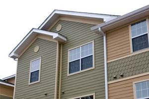 siding repair townhouse