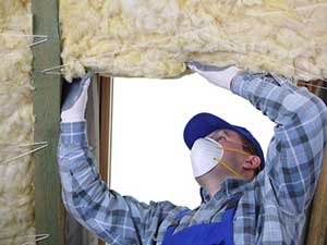 Attic insulation installed by Ashburn, VA insulation contractors