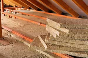 Attic insulation work completed by Merrifield, VA insulation contractors