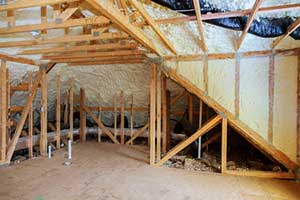Attic insulation work completed by Vienna, VA insulation contractors