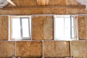 Insulation in attic by Brambleton, VA insulation contractors