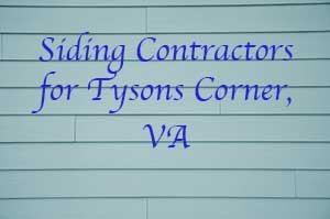 Tysons Corner, VA siding installation and replacement