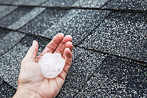 natural damage to roof