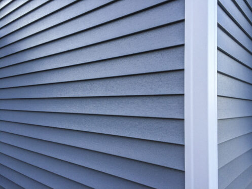 Blue Vinyl Siding in Northern VA
